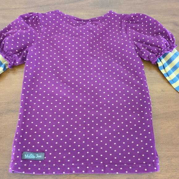 Matilda Jane Parsnip charmer Long Sleeve Shirt Girls Top 4 - Picture 5 of 7